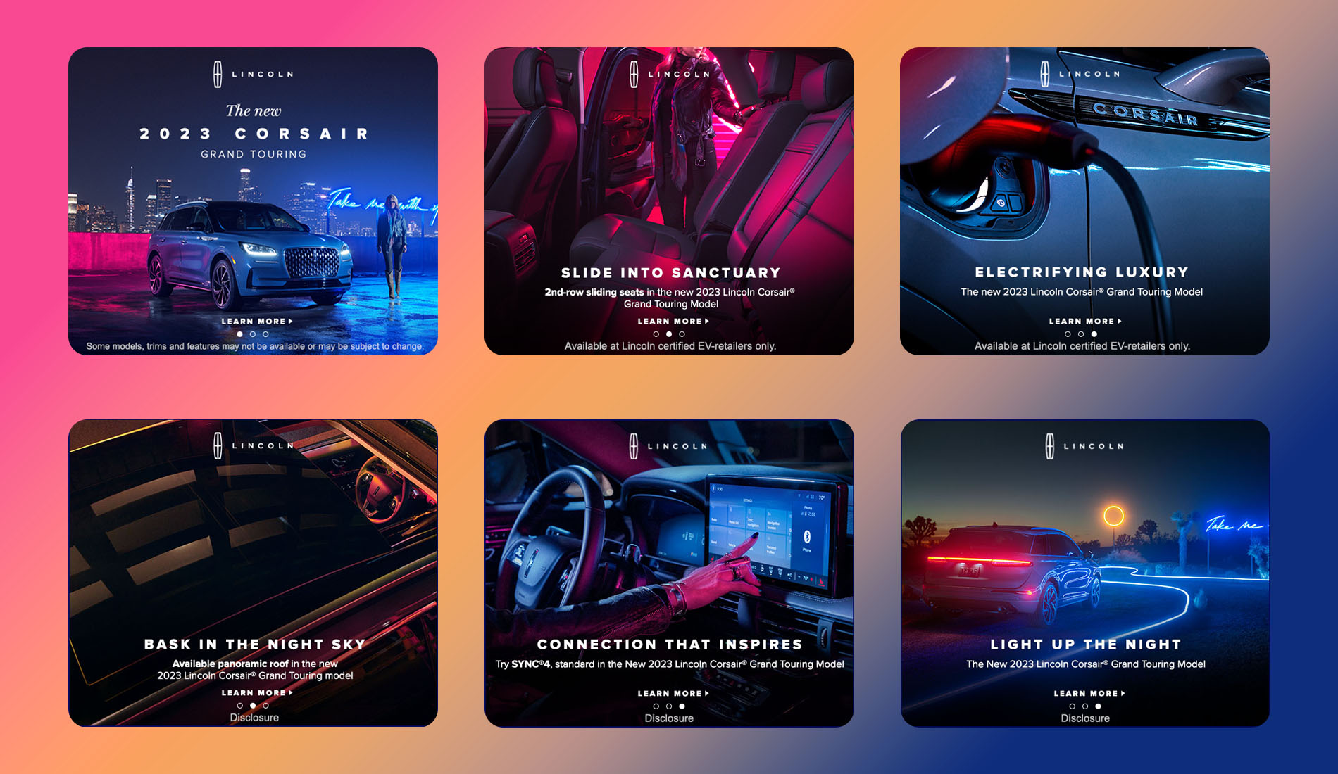 Lincoln Corsair 300x250 Samples