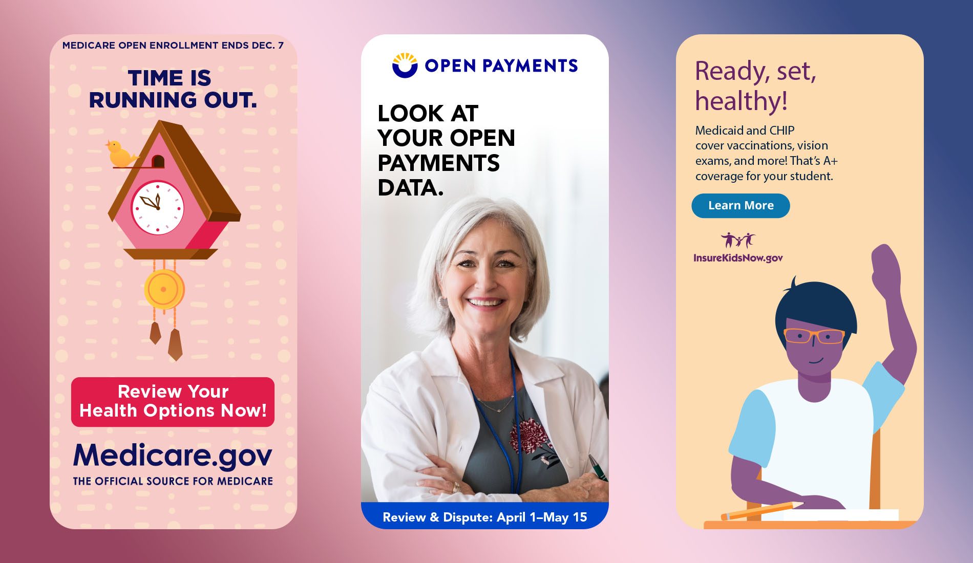 Porter Novelli Medicare 300x600 Ad Units