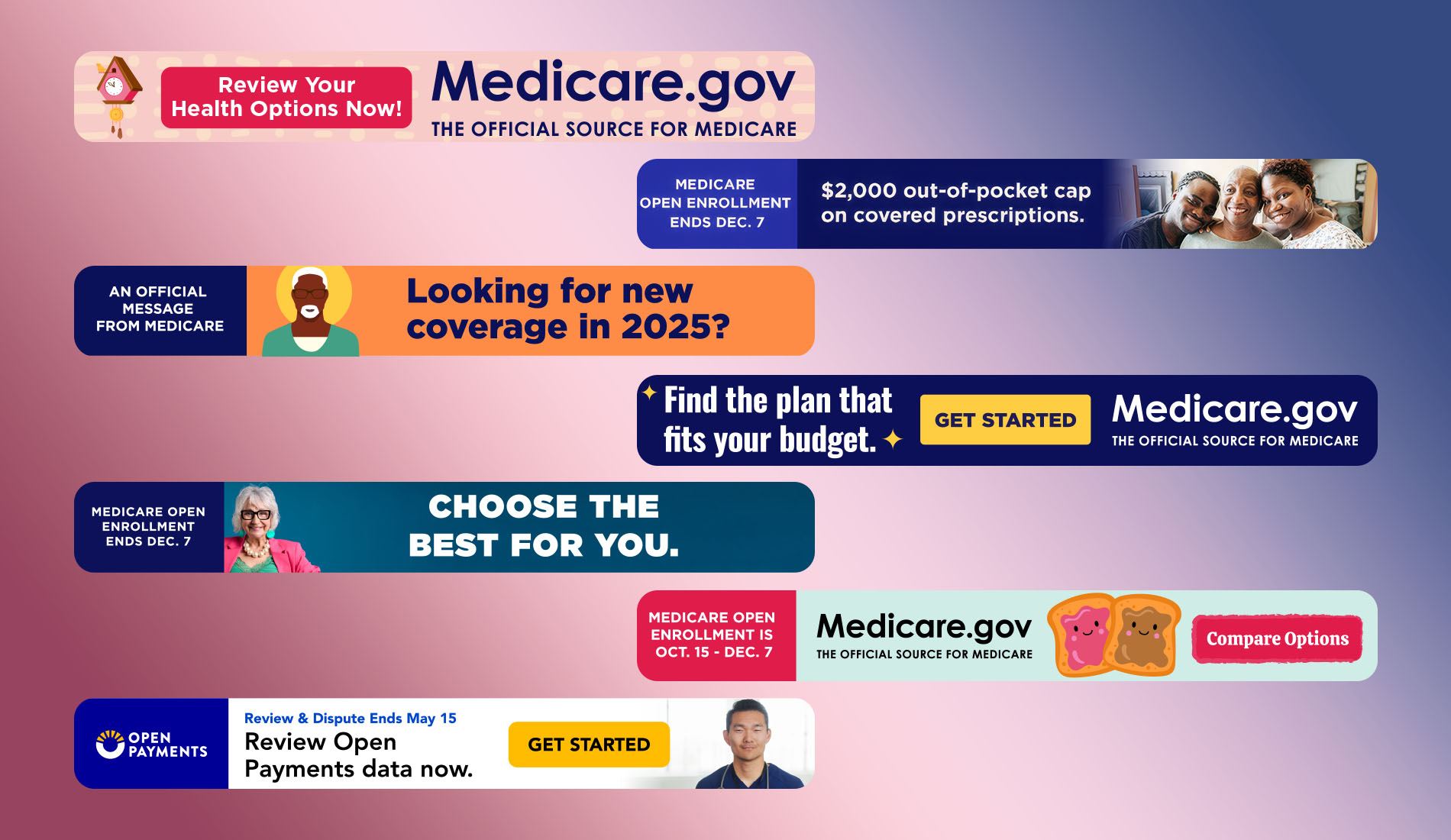 Porter Novelli Medicare 728x90 Ad Units