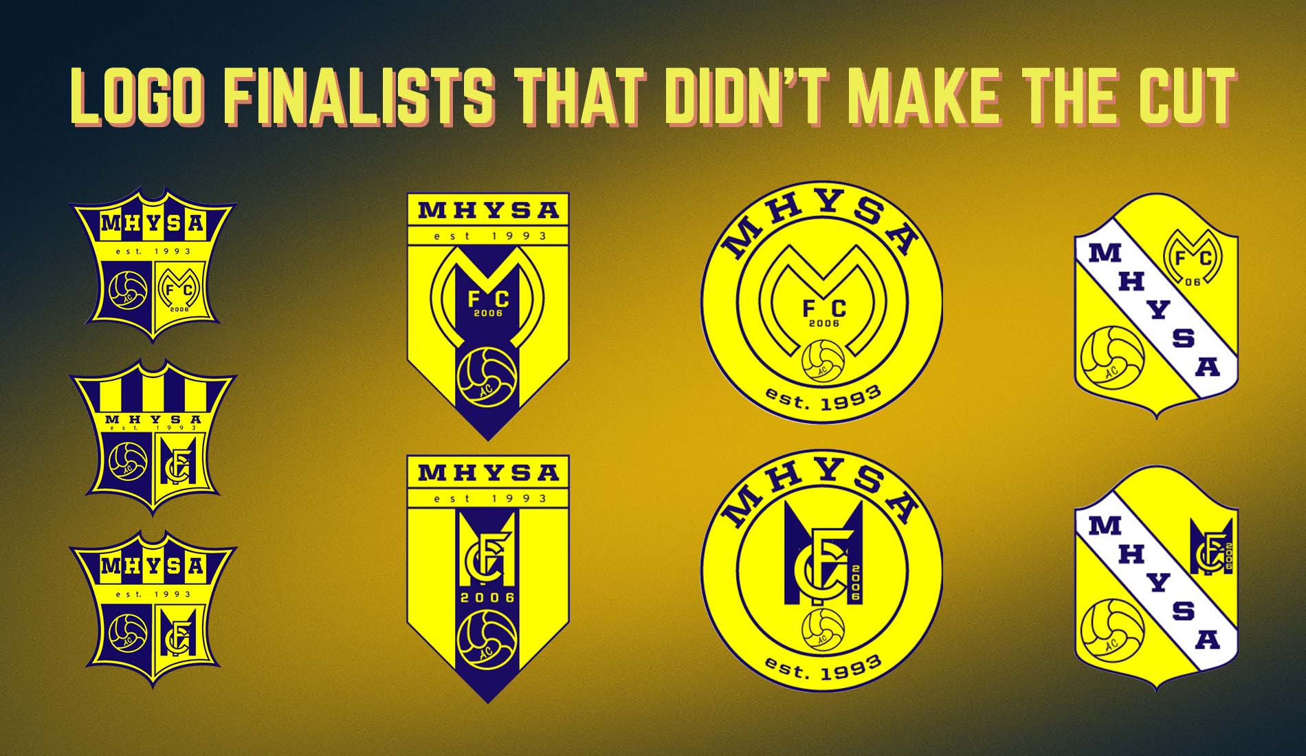 MHYSA Select and Club Team Logos that didn't make the cut